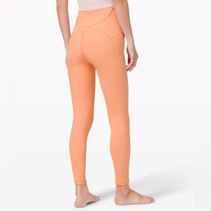 Lululemon ribbed contoured high rise leggings